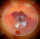 VINTAGE TARNOW POLAND HEAVY GLASS 12” CAKE STAND – ELEGANT & DURABLE. — photo 2