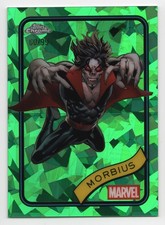 2025 Topps Chrome Marvel Sapphire Edition Morbius #166 Green Refractor /99