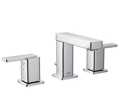 Moen TV6820 Iver 1 GPM Widespread Bathroom Faucet  w/Drain- Chrome