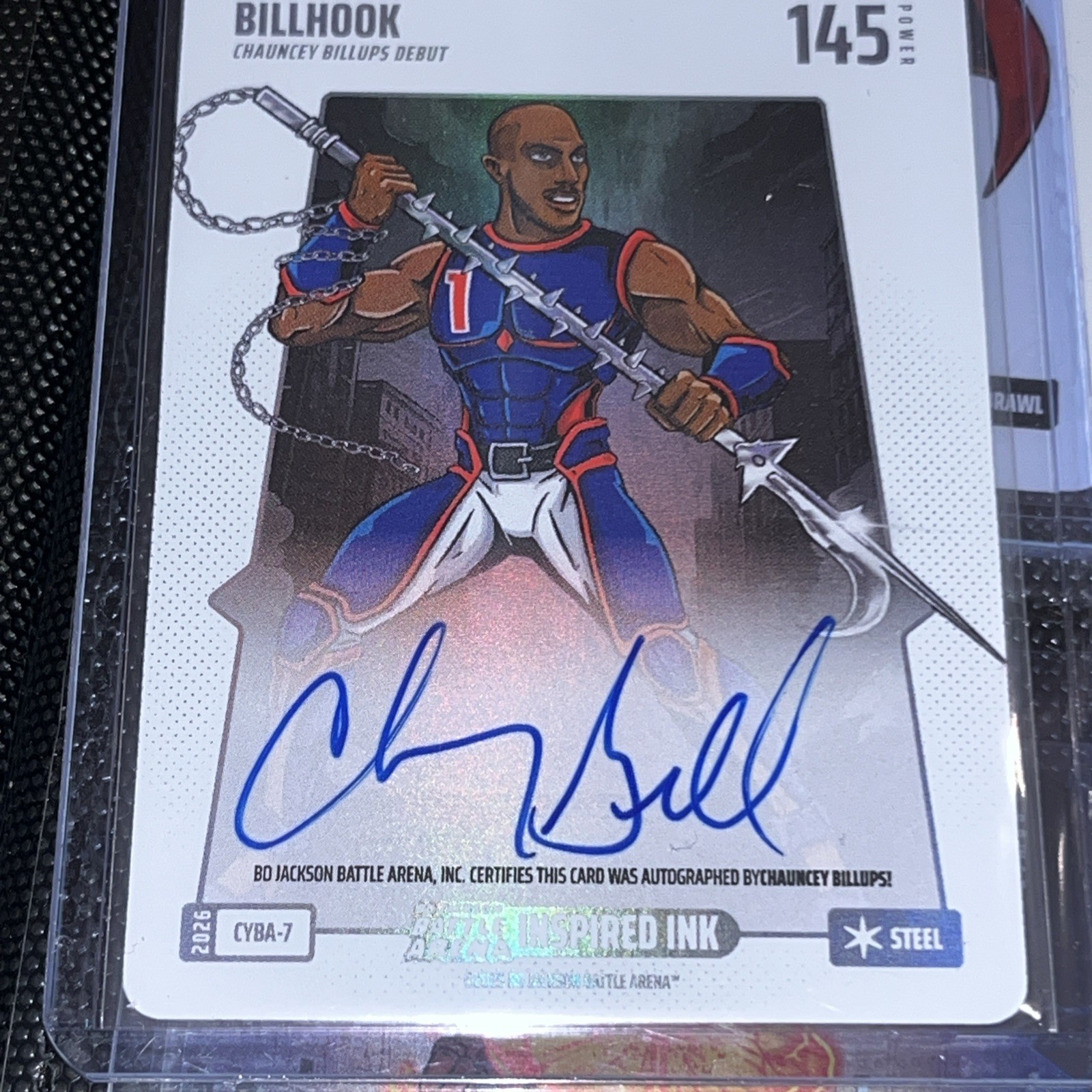 2025 Bo Jackson Battle Arena Griffey Steel Auto Billhook Billups