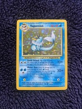 Vaporeon [No Symbol] #12 Prices | Pokemon Jungle | Pokemon Cards