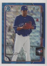 2015 Bowman Chrome Prospects Blue Wave Refractor Jairo Labourt #BCP94 1x8