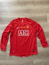 Cristiano Ronaldo jersey red Manchester United long sleeve (Moscow 2008 Final)