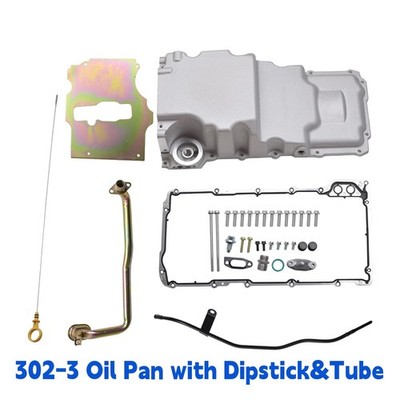 Fit Chevy LS1 LS2 LS3 4.8L 5.3L 6.0L 6.2L 302-3 LS Engine Swap Retro-fit Oil Pan