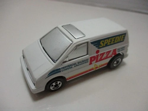 Vintage Hot Wheels Blackwall SPEEDIE PIZZA VAN -FORD AEROSTAR - NM-M NICE!!