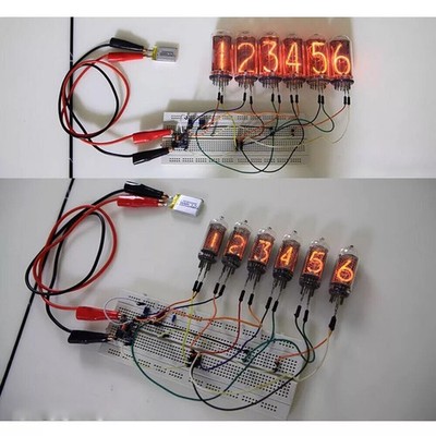 NCH8200HV High Voltage DC Power Supply for Nixie Tube Clock 5V-170V Boost ModuWV