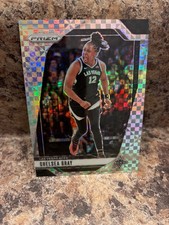 2024 WNBA Prizm CHELSEA "Point God" GRAY CHECKERBOARD~HOLO🔥Aces! SP! #84