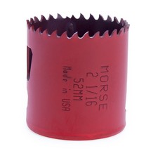 Morse MHS33 Advanced Universal Bi Metal Hole Saw 52mm 8% Cobalt