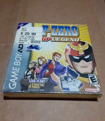 F-Zero GP Legend (Nintendo Game Boy Advance, 2004) NEW and Factory Sealed!