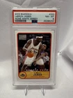 Lebron James Rookie 2003 Bazooka Home White Jersey Rookie Card #223 PSA 8