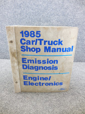 1985 Ford Car Truck Emissions Diagnosis Engine Elec. Manual 6.9 Diesel F-series 1985 Ford Car Truck Emissions Diagnosis Engine Elec. Manual 6.9 Diesel F-series