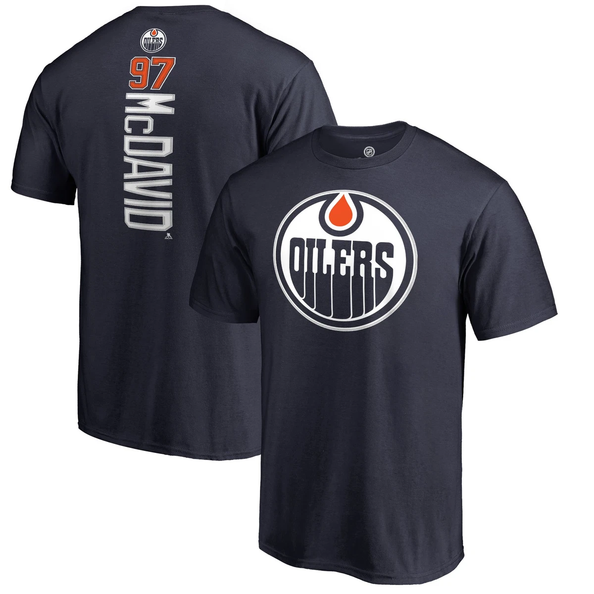 Homme Edmonton Oilers Connor McDavid 97 N001 Chandails à capuchon