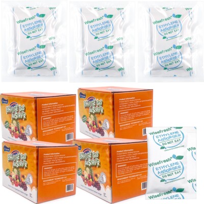120PC 5g Ethylene Gas Absorber Packet, Vegetable & Fruit Fresh Produce Protector