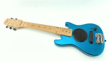 Burswood Small Electric Guitar Green Blue