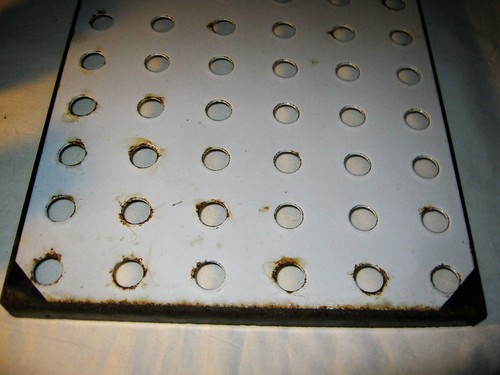 ANTIQUE USA KITCHEN ENAMEL PORCELAIN SINK STRAINER COVER TRAY SHELF HOLDER SIGN - 第 2/6 張圖片