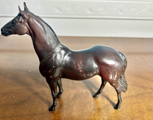 Breyer classic Man O' War mold War Admiral Dark Bay Black Points - Picture 5 of 11