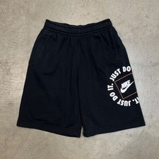 Nike Sweat Shorts Black Just Do It Logo