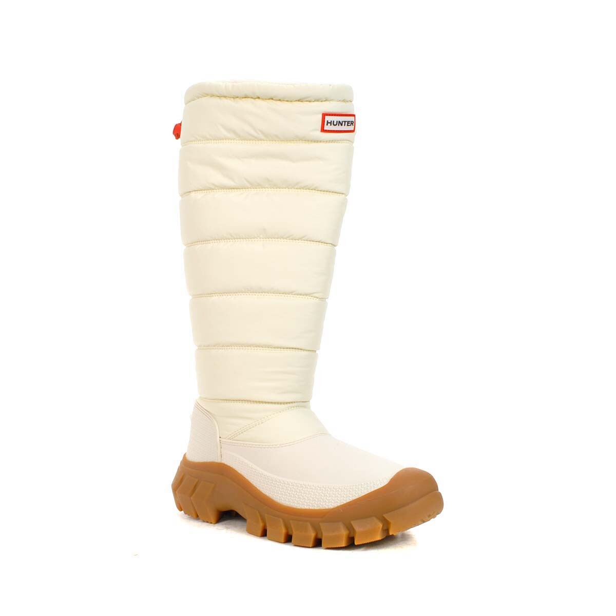 ブーツその他 HUNTER WOMEN Original Intrepid Tall Boots White Willow Hunter Women's Intrepid Tall White Willow/Gum Snow Boots