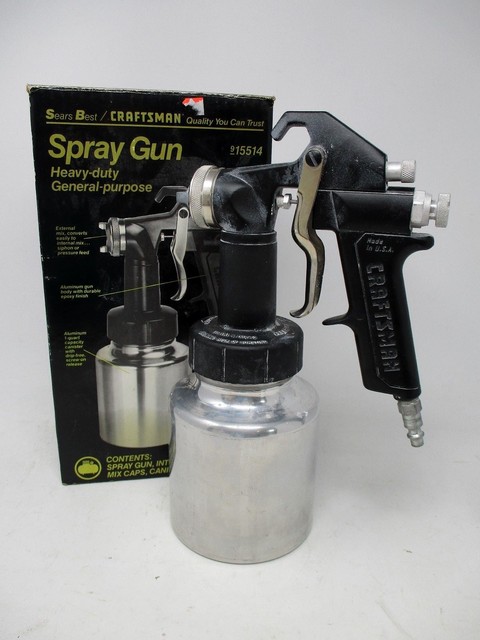 Craftsman Paint Spray Gun 915514 | eBay