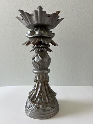 John Richard Art Deco Pillar Candle Holder Hollywood Glamour