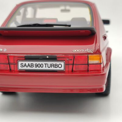 Saab 900 Turbo T16 Airflow 1/18 eme en rouge - pièces detachées saab
