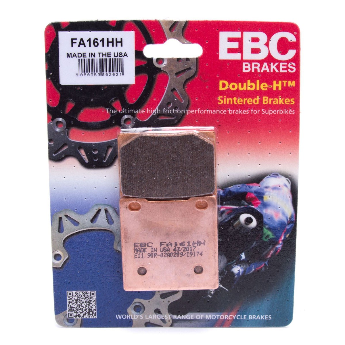 EBC FA161HH Sintered Brake Pads for Kawasaki ZX-7R Ninja 96