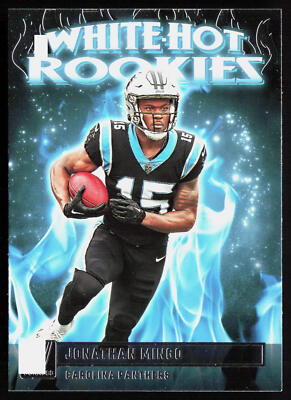 2023 Donruss White Hot Rookies Jonathan Mingo #WHR-7 Carolina Panthers
