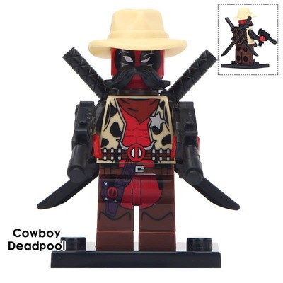 lego cowboy deadpool
