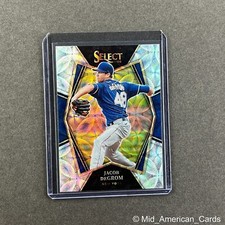 2022 Select Jacob DeGrom Scope Prizm Premier Level #162 Mets