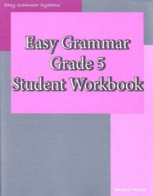 Easy Grammar Grade 5: Student Workbook - Paperback - GOOD