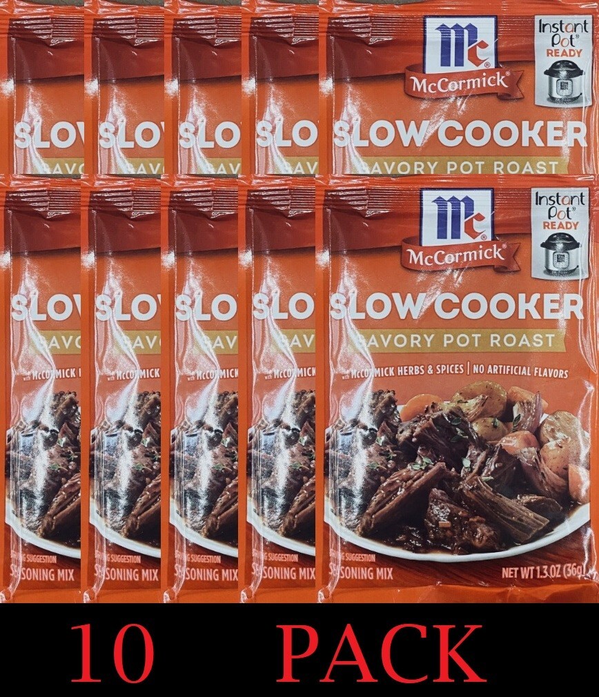 McCormick Slow Cooker Pot Roast Seasoning Mix Savory Herbs