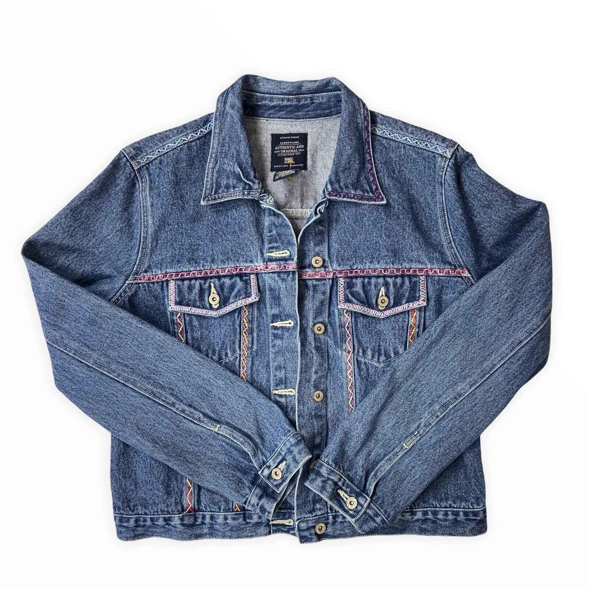 Faded glory denim jacket sale