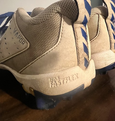Botines de fútbol Nike Vapor intocables Shark 3 azul gris 3 años flexión rápida jóvenes niños - Imagen 5 de 23
