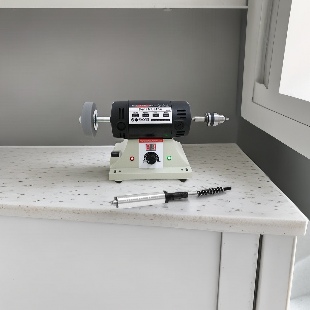 2000W Metal Bench Grinder Jewelry Polishing Machine Polisher Lathe