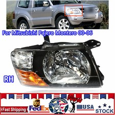 Right Headlight Assembly Passenger Side For 2000-2006 Mitsubishi Pajero Montero