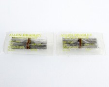 Lot of (100) Allen-Bradley RCR05G333KS Carbon Resistors 10% 1/8W 33K Ohms