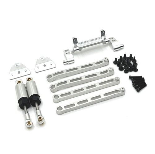 Aluminum Metal Upgrade Parts Silver For Rc 1/12 MN168 4WD Off-Road Crawler car - Picture 48 of 49