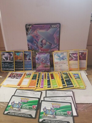   Pokemon Champion's Path- Hatterene V Collection (A shown)