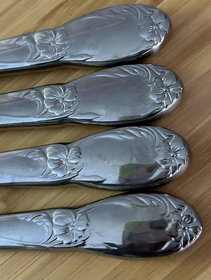 Reed & Barton Stainless Silverware Dinner Knives (Set 4) - Изображение 3 из 3