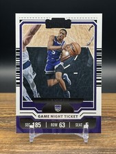 2023-24 Contenders Basketball #2 - GAME NIGHT TICKET - De'Aaron Fox - Kings