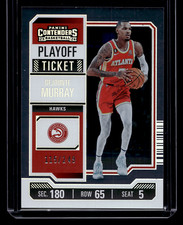 Dejounte Murray /249 1st Round Ticket Panini Contenders 2023-24 Card #57 Hawks