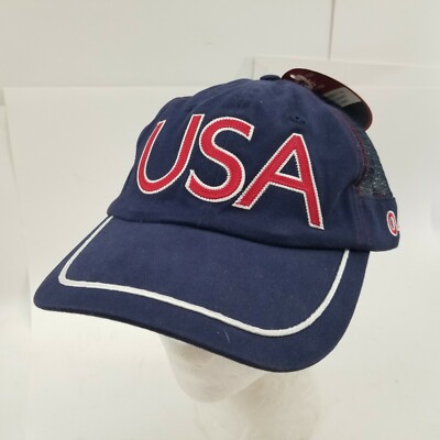 Official 2004 USA Olympic Games Team Baseball Cap Roots New With Tags 