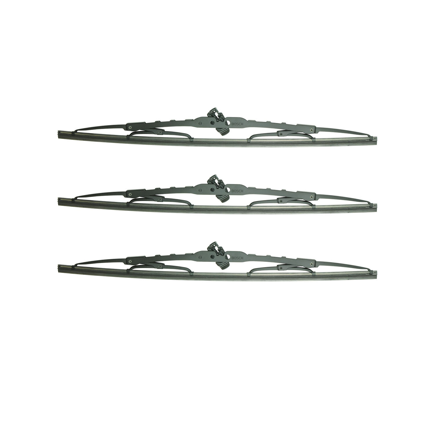 Bosch DirectConnect 3-Piece Windshield Wiper Set Front and Rear 17-Inch Blades-image