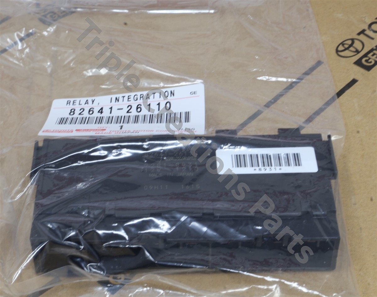 Toyota Genuine 82641-26110 Relay Integration 8264126110 OEM | eBay