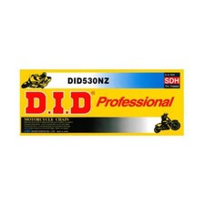 CATENA TRASMISSIONE DID 530 NZ BLACK & BLACK 96 MAGLIE CON GIUNTO A CLIP FJ