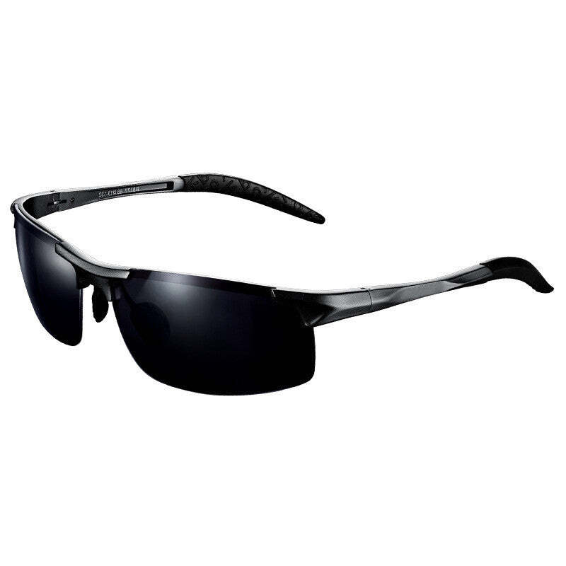 Aluminum magnesium alloy polarized sunglasses for mens