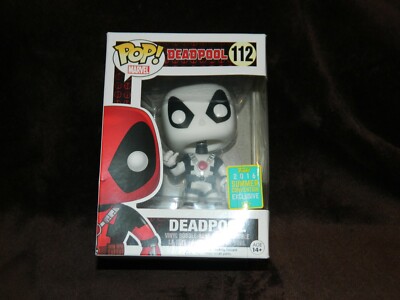 Funko Pop Marvel White Deadpool Thumbs Up #112 NEW | eBay
