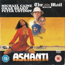 ASHANTI  -  Michael Caine*Peter Ustinov*Omar Sharif*William Holden  :  PROMO DVD