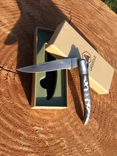 New/New Knife Knife - LAGUIOLE - Folding Knife - Inlaid Decor