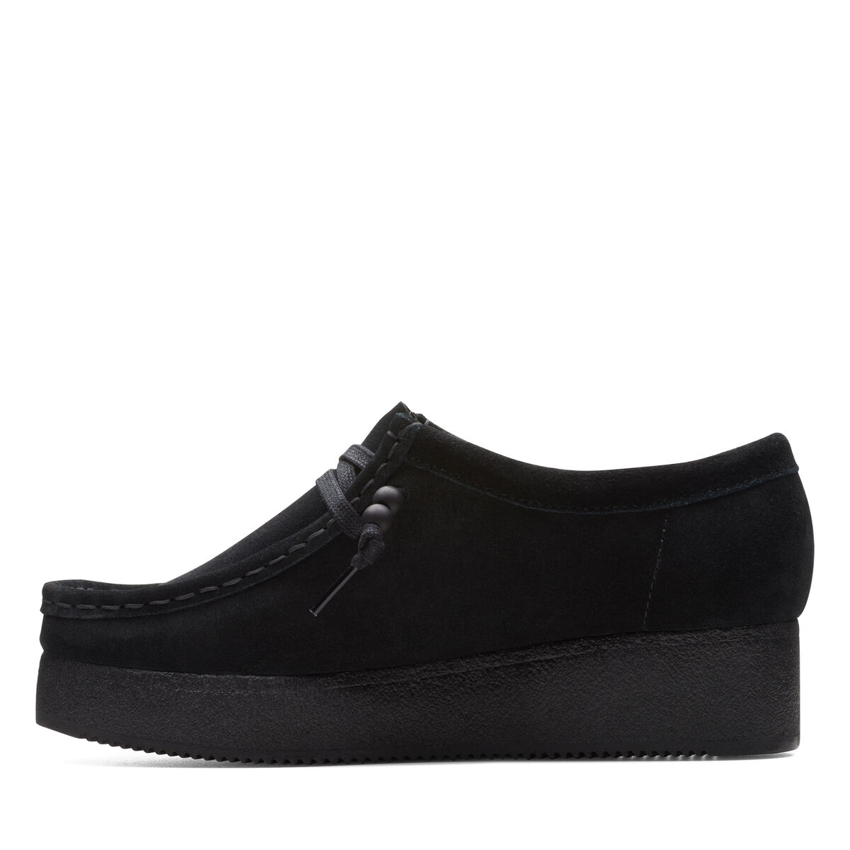 Clarks Women's Wallacraft Bee Black Suede 26173497